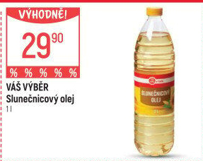 Olej slunečnicový Váš Výběr