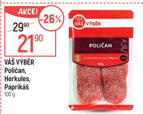 Salám Poličan Váš Výběr