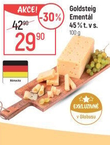 Sýr Ementál 45 % Goldsteig