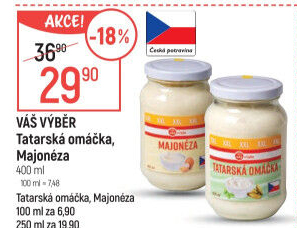 Tatarská omáčka Váš Výběr