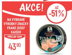 Tuňák ve vlastní šťávě Exclusive Franz Josef Kaiser