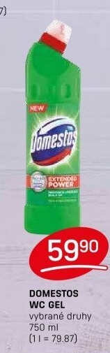 Čistič WC gelový Domestos