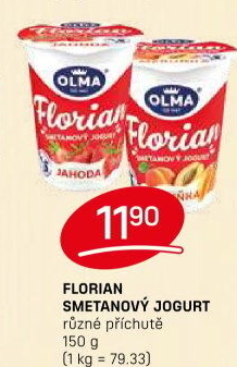 Jogurt smetanový Florian Olma