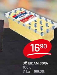 Sýr Eidam Jihočeský 30% Madeta