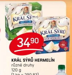 Sýr Hermelín Král sýrů
