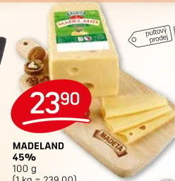 Sýr Madeland 45% Madeta