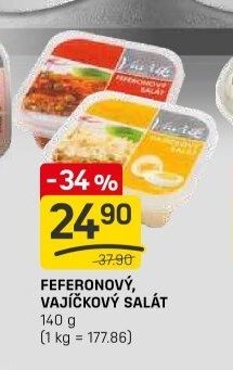 FEFERONOVÝ, VAJÍČKOVÝ SALÁT 140 g