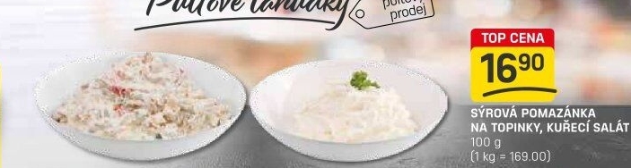 Sýrová pomazánka na topinky