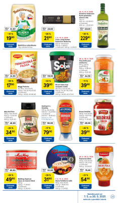 akční leták Tesco 7.5.2025-13.5.2025