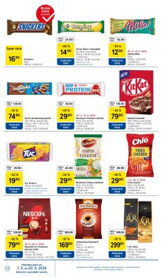 akční leták Tesco 7.5.2025-13.5.2025