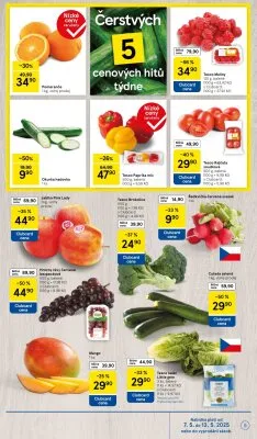 akční leták Tesco 7.5.2025-13.5.2025