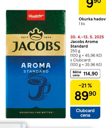 Jacobs Aroma Standard