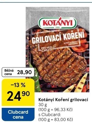 Koření grilovací Kotányi