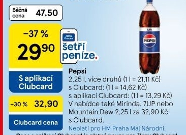 Limonáda Pepsi