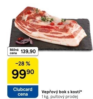 Vepřový bok s kostí