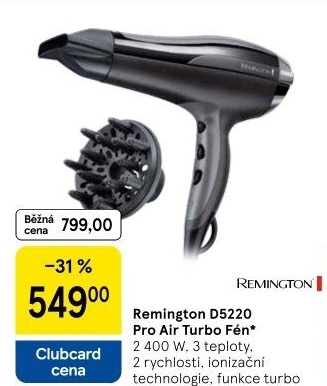 Vysoušeč vlasů Remington D5220