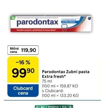 Parodontax Zubní pasta Extra fresh