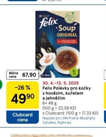 Felix Polévky pro kočky