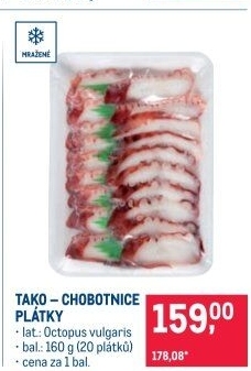 Chobotnice mražená