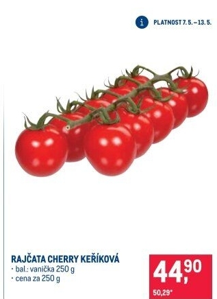 Rajčata cherry keříková
