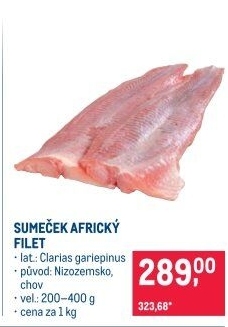 Sumeček africký filety