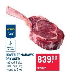 Telecí tomahawk Metro Chef