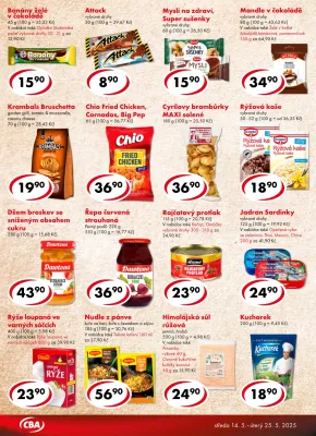 akční leták CBA 14.5.2025-25.5.2025