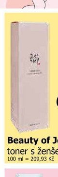 Beauty of Joseon toner s ženšenem 150 ml