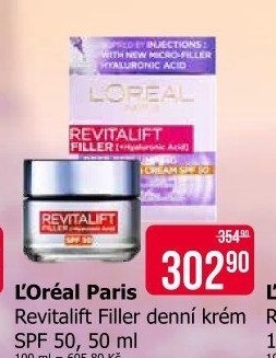 L'Oréal Paris Revitalift Filler denní krém SPF 50, 50 ml