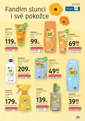 akční leták dm drogerie 7.5.2025-4.6.2025