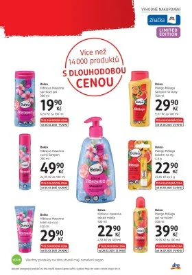akční leták dm drogerie 7.5.2025-4.6.2025