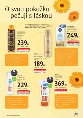 akční leták dm drogerie 7.5.2025-4.6.2025