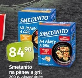 Smetanito na pánev a gril