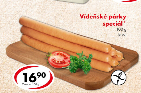 Párky vídeňské speciál Bivoj