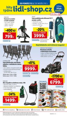 akční leták Lidl 12.5.2025-18.5.2025