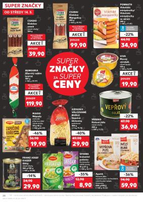 akční leták Kaufland 14.5.2025-20.5.2025