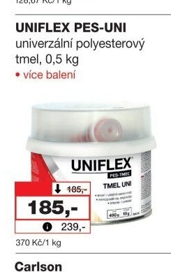 UNIFLEX PES-UNI polyesterový tmel