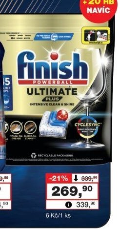 Finish tablety do myčky Ultimate Plus