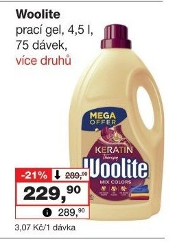 Woolite prací gel