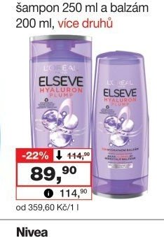 L'Oréal Elseve šampon a balzám