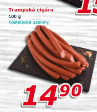 Cigáro trampské Kostelecké uzeniny