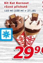 Nanuk kornout Kit Kat Nestlé