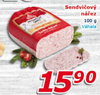 Nářez sendvičový Váhala