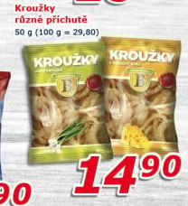 Snack kroužky Bramborárna Zykmund