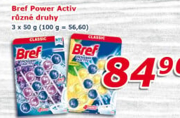 WC blok tuhý Power Aktiv Bref