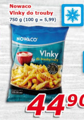 Zeleninová čínská směs mražená Nowaco