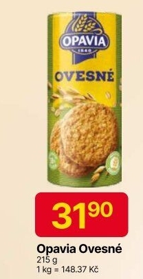 Ovesné sušenky Zlaté Opavia