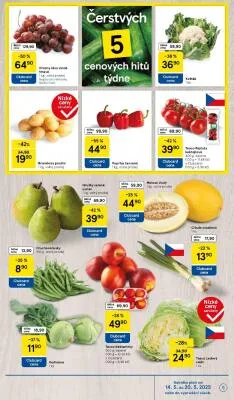 akční leták Tesco 14.5.2025-20.5.2025