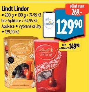 Bonboniéra Pralinky Lindor Lindt