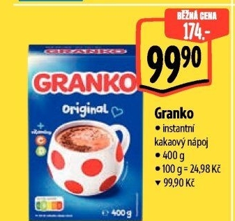 Instantní kakao Granko Orion